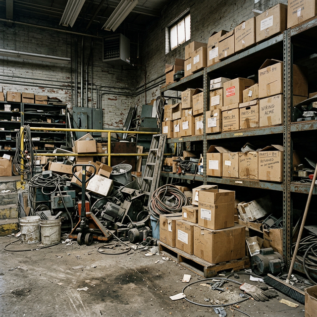 Before Commercial Warehouse Prep